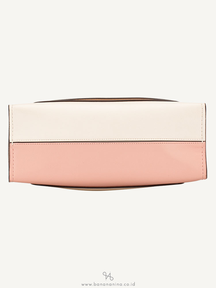COACH 26851 Colorblock Leather Parker Shoulder Bag Peony Multi