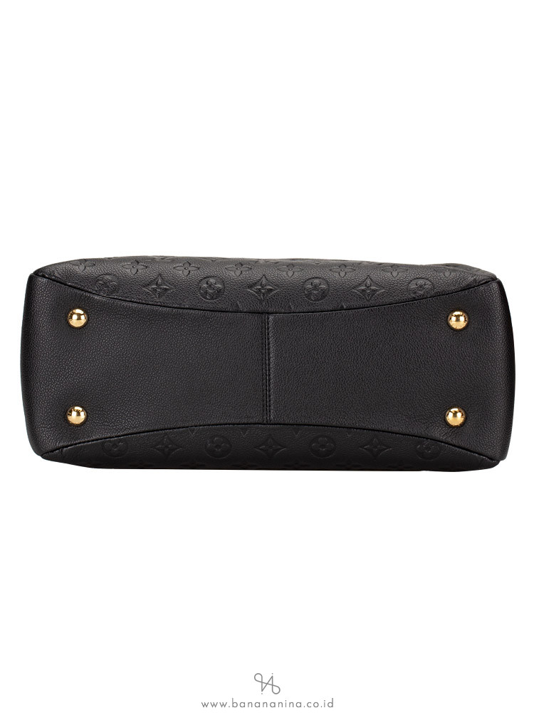 LOUIS VUITTON Monogram Empreinte Ponthieu PM Black