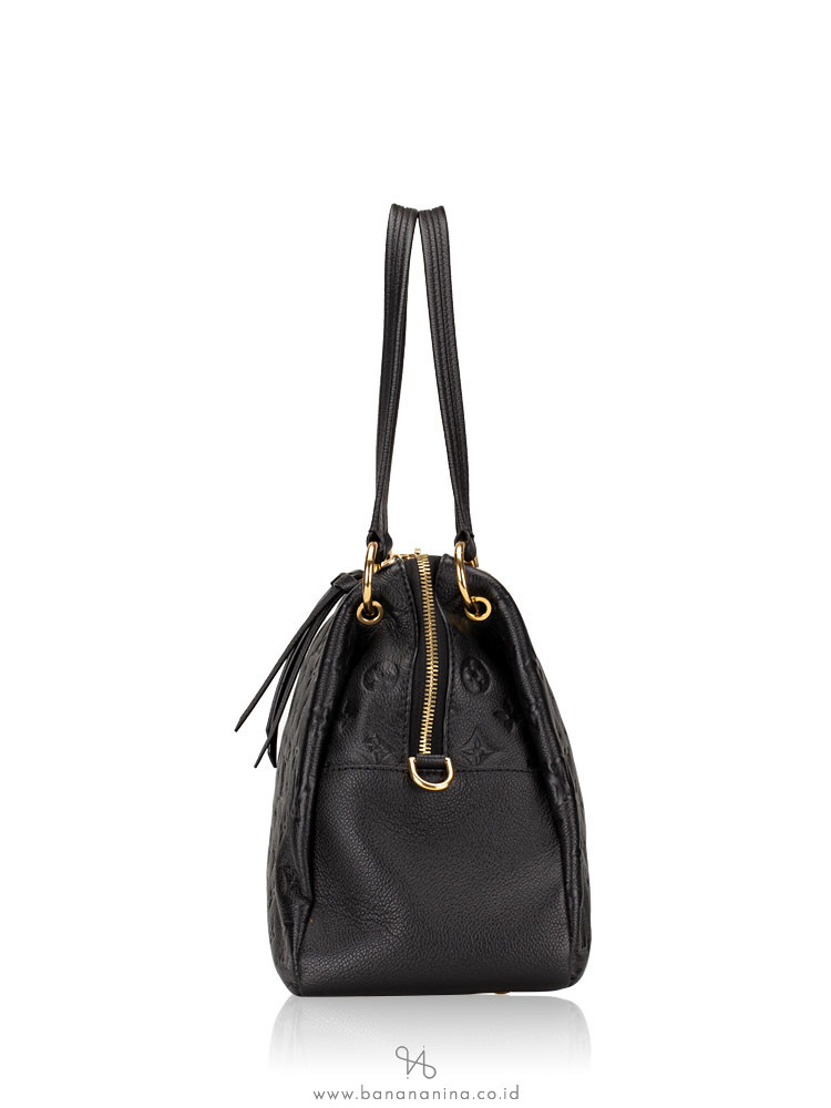 LOUIS VUITTON Monogram Empreinte Ponthieu PM Black