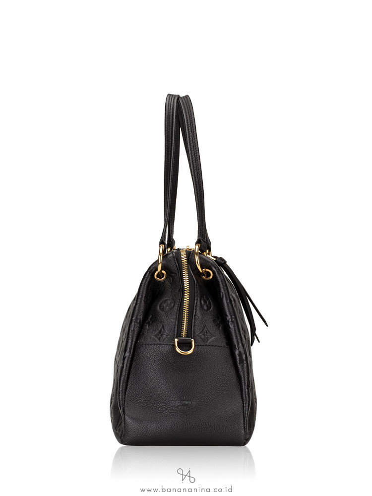 LOUIS VUITTON Monogram Empreinte Ponthieu PM Black
