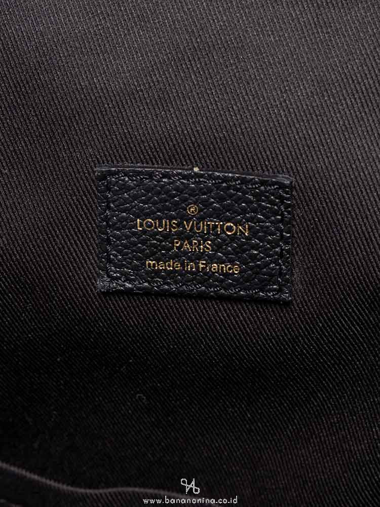 LOUIS VUITTON Monogram Empreinte Ponthieu PM Black