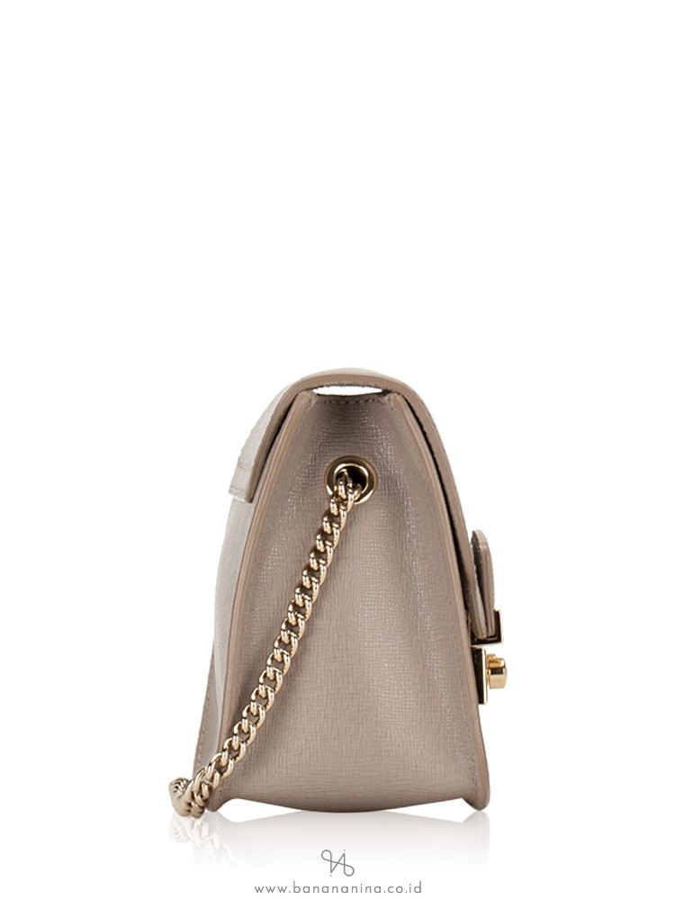 FURLA Julia Mini Crossbody Sabbia