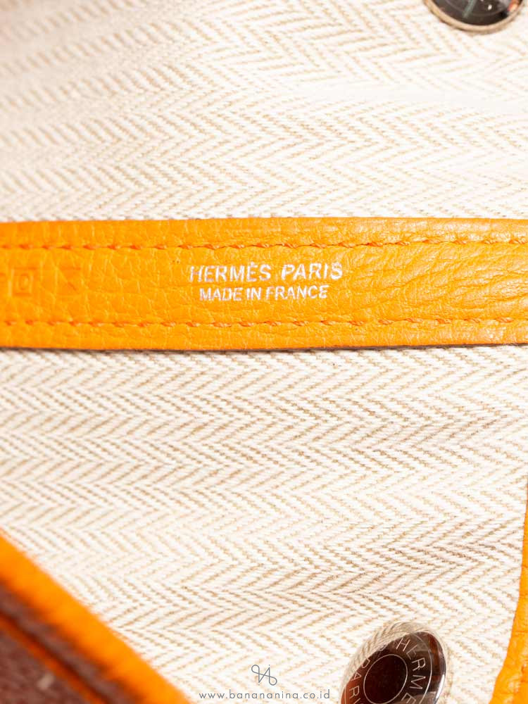 HERMES Garden Party 36 MM Orange