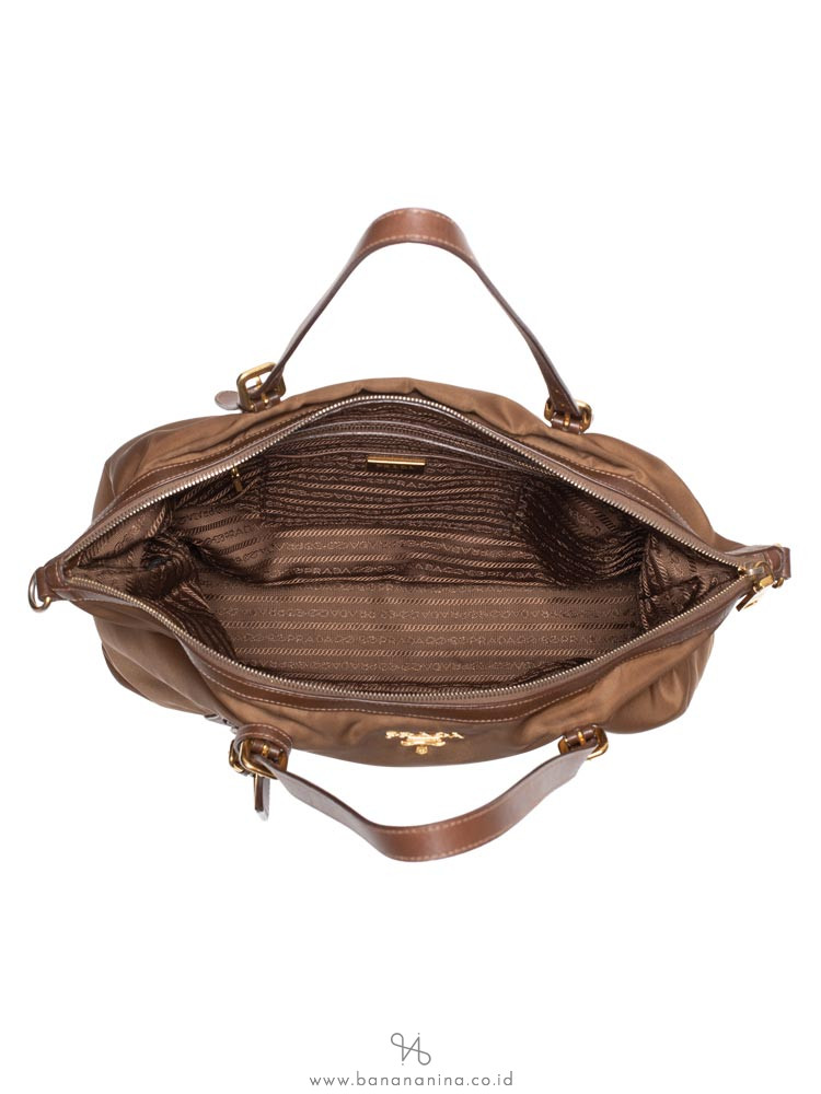 PRADA BR4253 Tessuto Saffiano Tote Corinto