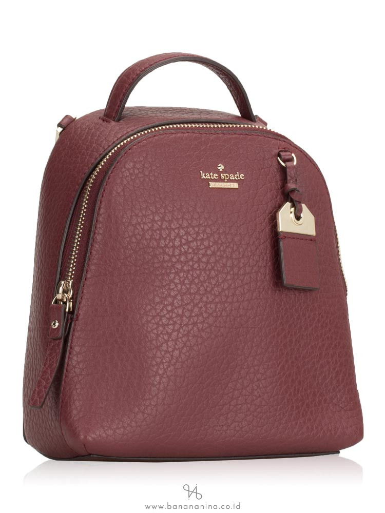 kate spade rose gold backpack