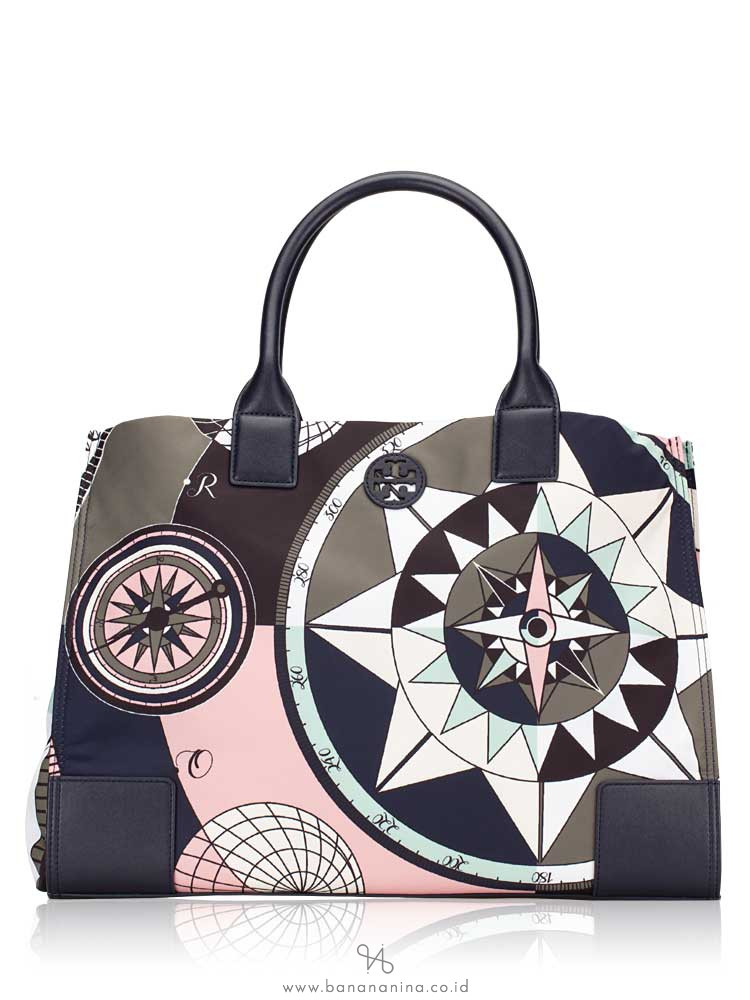 TORY BURCH Ella Nylon Tote Constellation