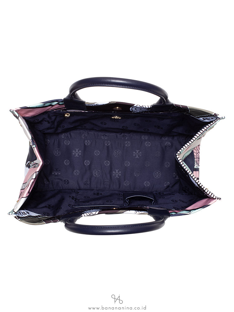 TORY BURCH Ella Nylon Tote Constellation