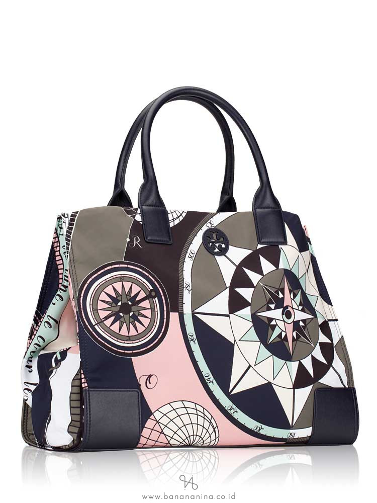 TORY BURCH Ella Nylon Tote Constellation
