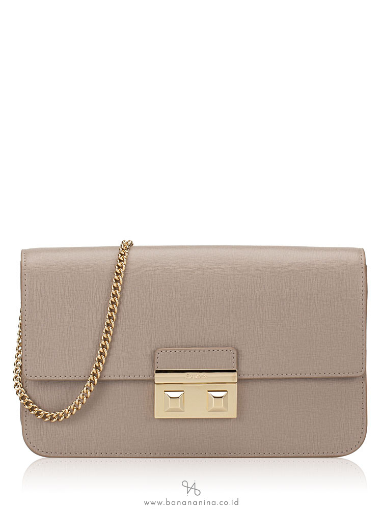 FURLA Bella Chain Pochette Sabbia