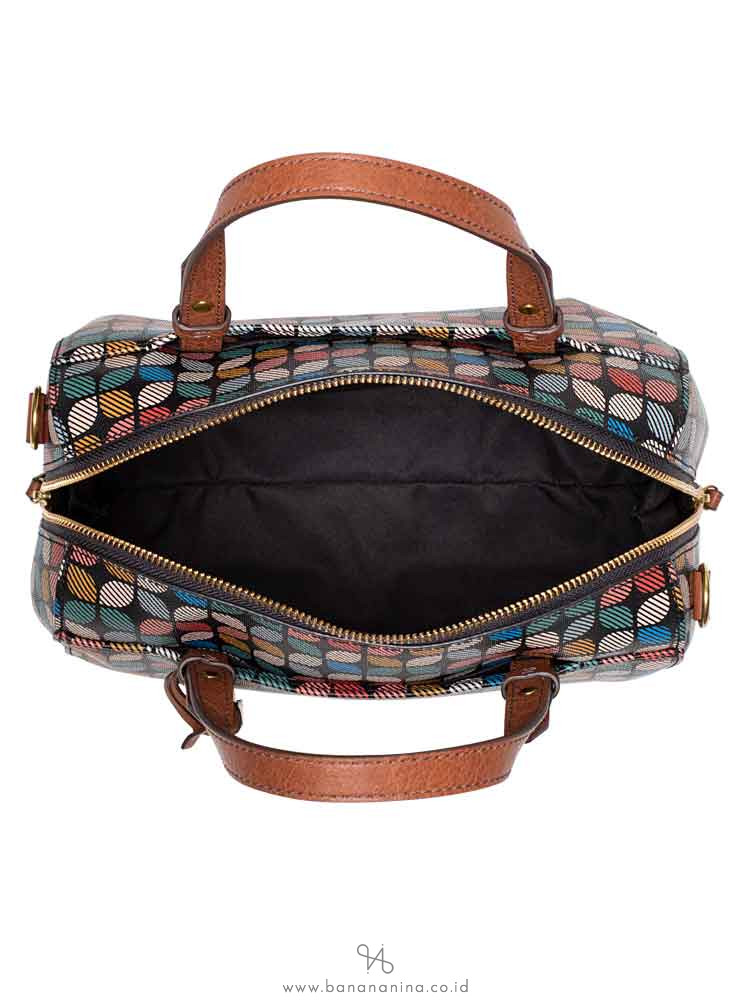 FOSSIL ZB7314016 Rachel Satchel Black Multi