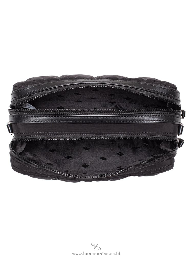 KATE SPADE Ellie Double Zip Camera Bag Black