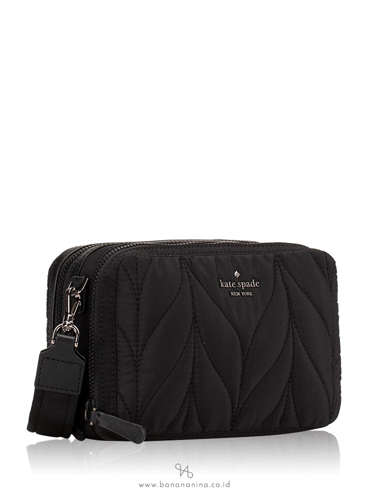KATE SPADE Ellie Double Zip Camera Bag Black