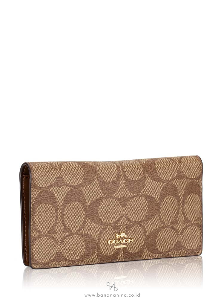 coach bifold wallet