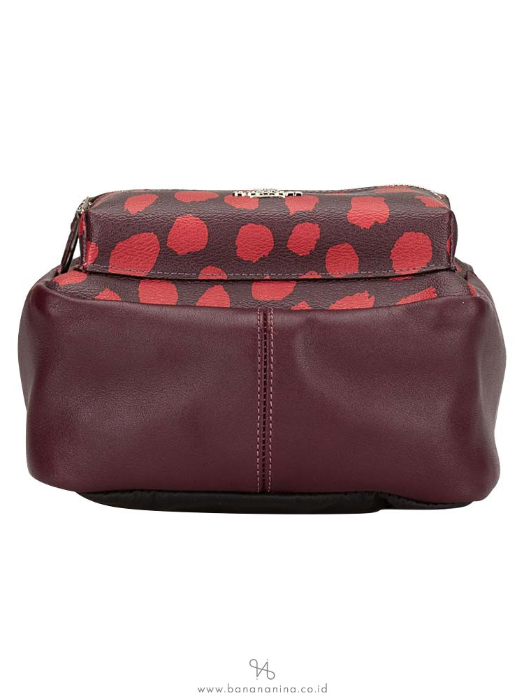 COACH 39030 Deer Spot Mini Charlie Backpack Raspberry