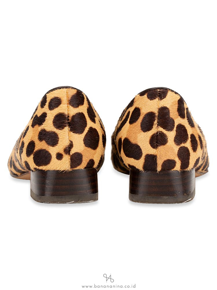TORY BURCH Leopard Print Gigi Pump Coconut Sz 6.5