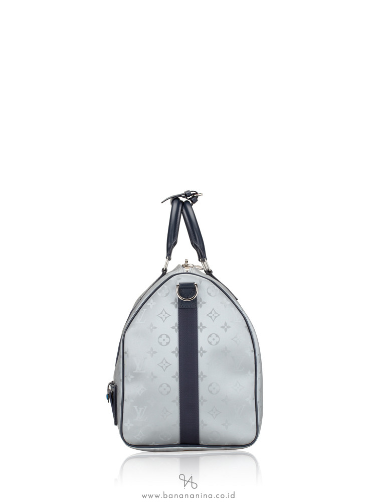 LOUIS VUITTON Monogram Satellite Keepall 50 Bandouliere Limited Edition
