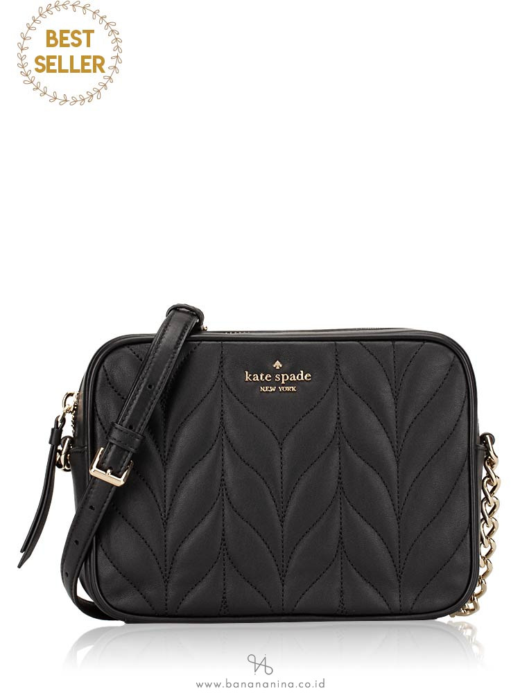 KATE SPADE Briar Lane Quilted Camera Bag Black
