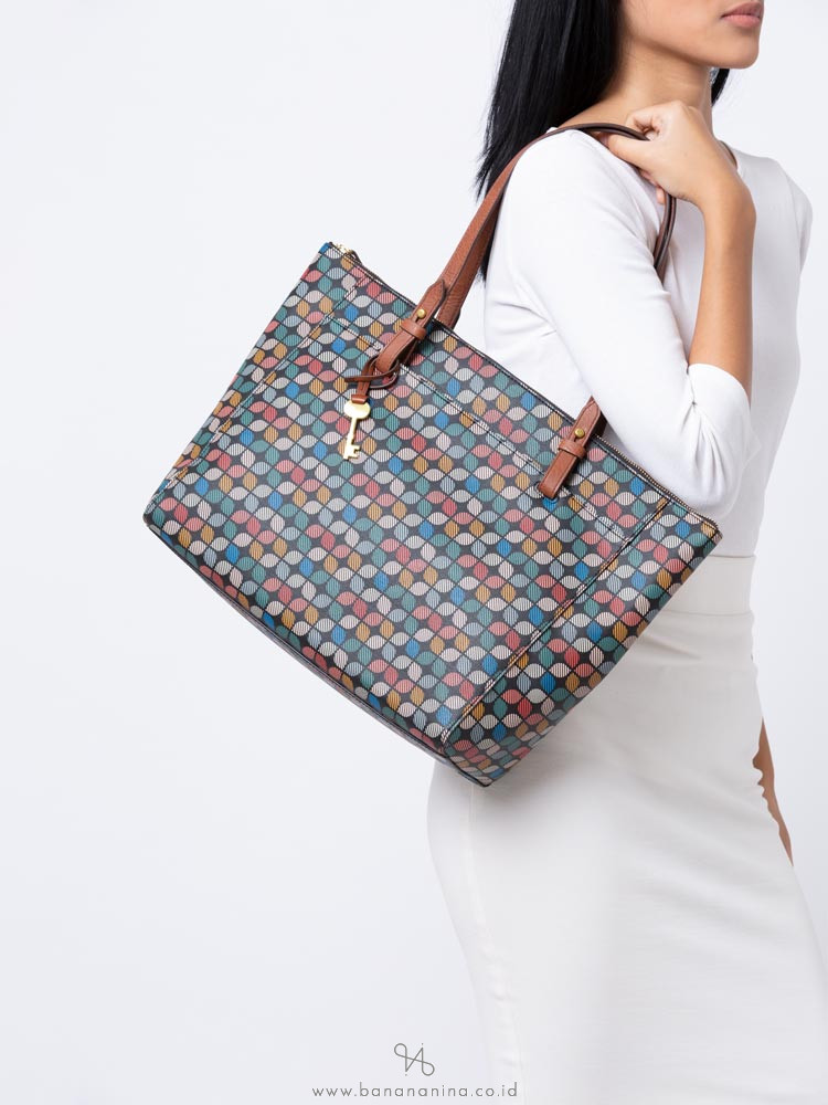 fossil rachel zip tote