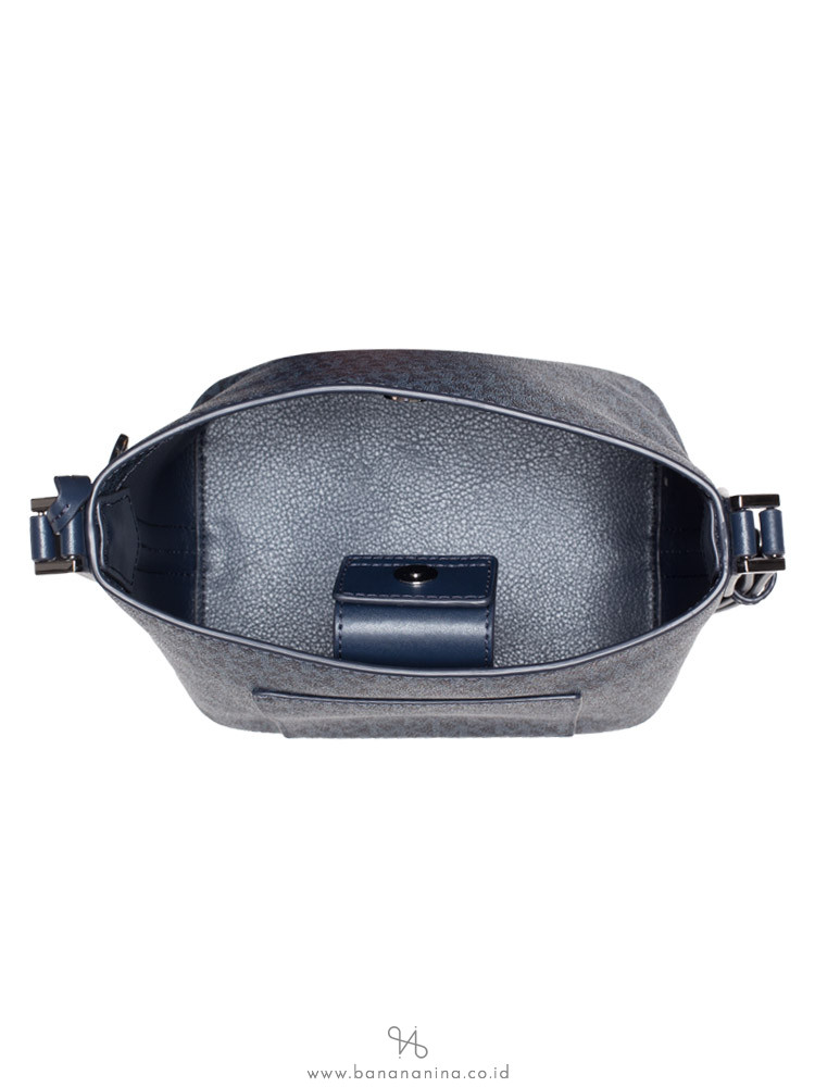MICHAEL KORS Kimberly Signature Small Bucket Bag Admiral