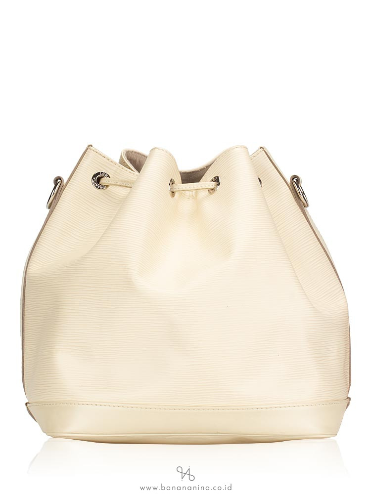 LOUIS VUITTON Epi Petit Noe Ivory