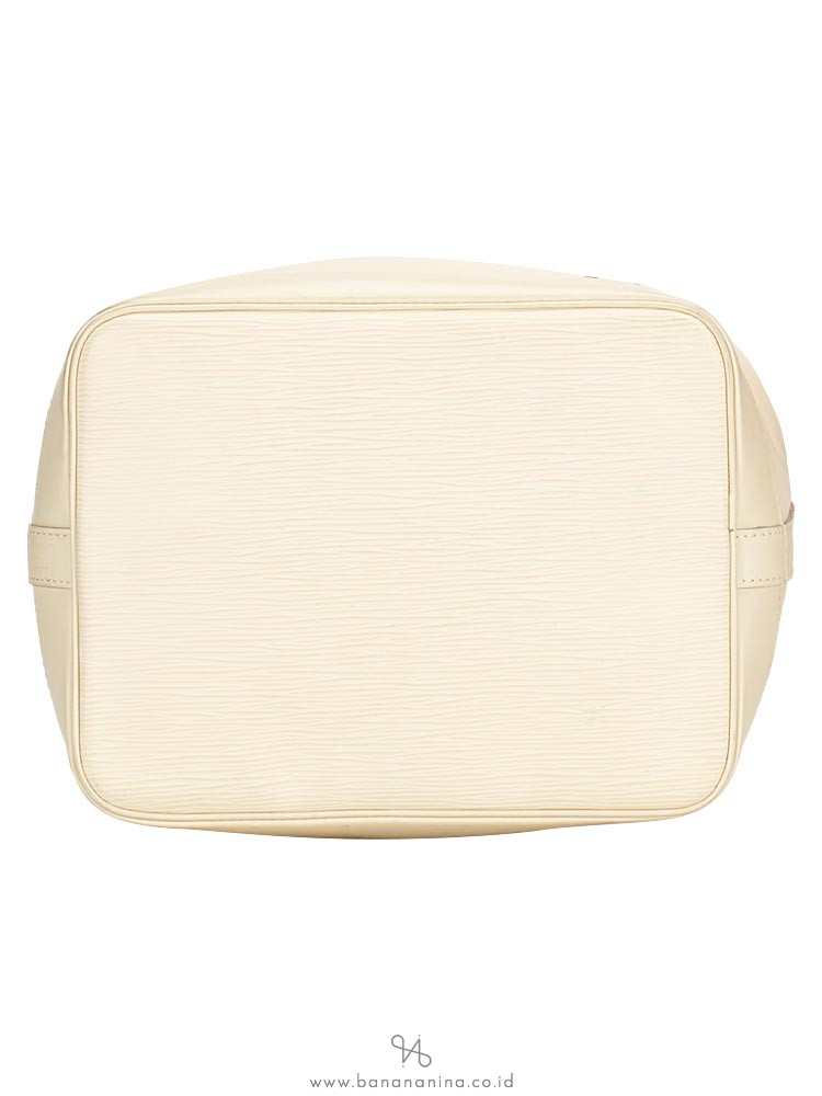 LOUIS VUITTON Epi Petit Noe Ivory