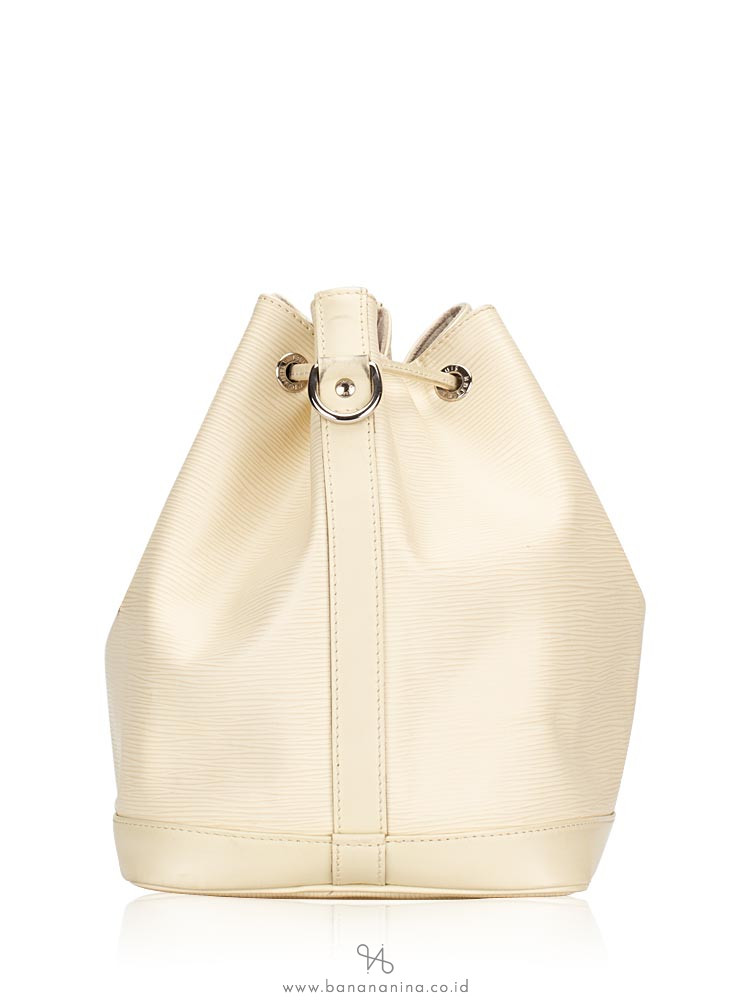 LOUIS VUITTON Epi Petit Noe Ivory