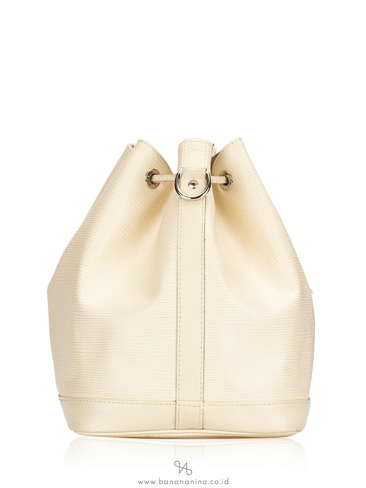 LOUIS VUITTON Epi Petit Noe Ivory