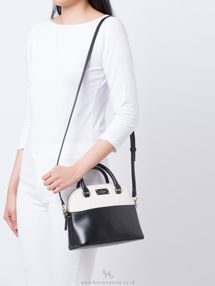 KATE SPADE Grove Street Mini Carli Black Cement
