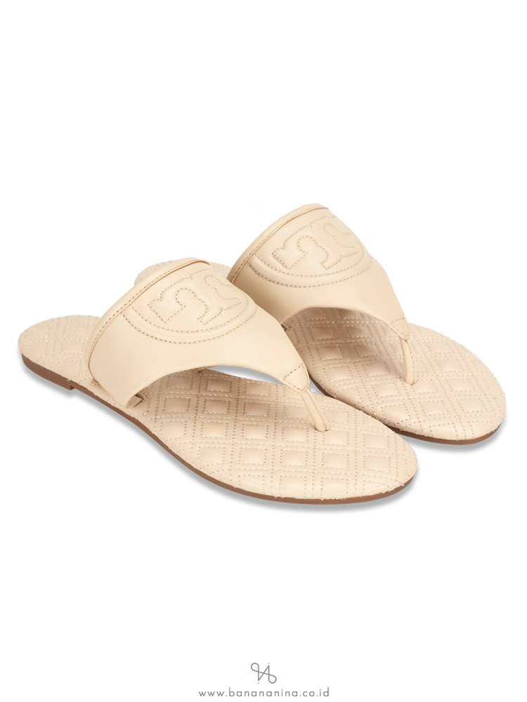 TORY BURCH Fleming Leather Sandal Dulce De Leche Sz 6.5