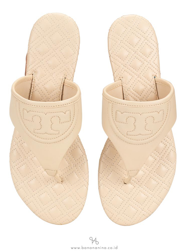 TORY BURCH Fleming Leather Sandal Dulce De Leche Sz 6.5