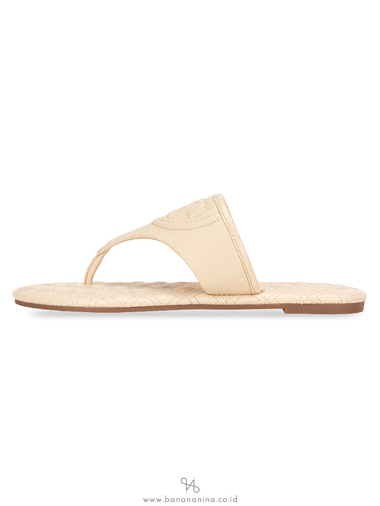 TORY BURCH Fleming Leather Sandal Dulce De Leche Sz 6.5