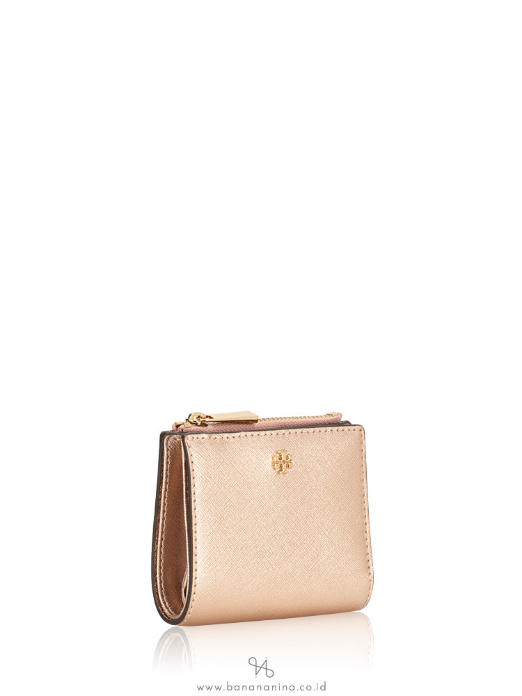 TORY BURCH Emerson Mini Wallet Light Rose Gold