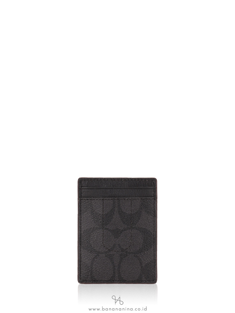 COACH 41344 3 In 1 Shadow Card Case Gift Set Black Oxblood