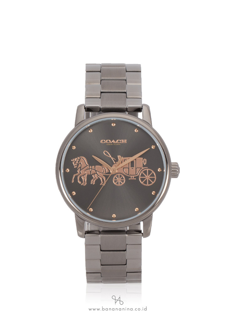 COACH 14502924 Grand Classic Stainless Gunmetal