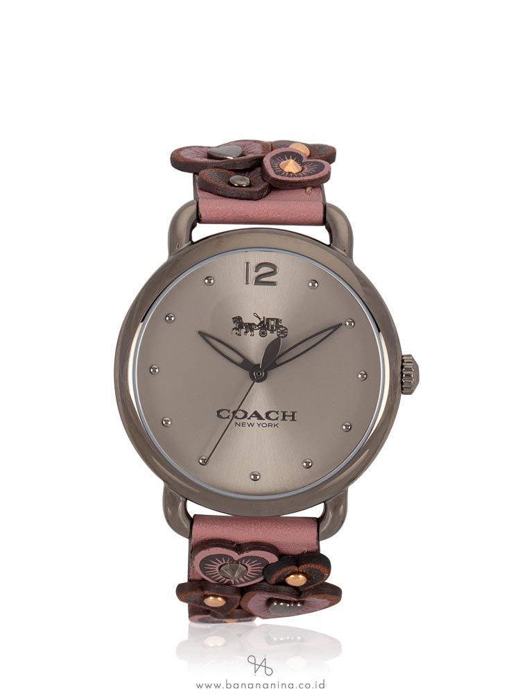COACH 14503080 Delancey Leather Rose Grey
