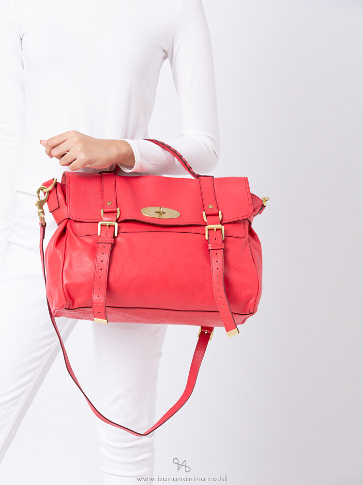 MULBERRY Medium Alexa Watermelon