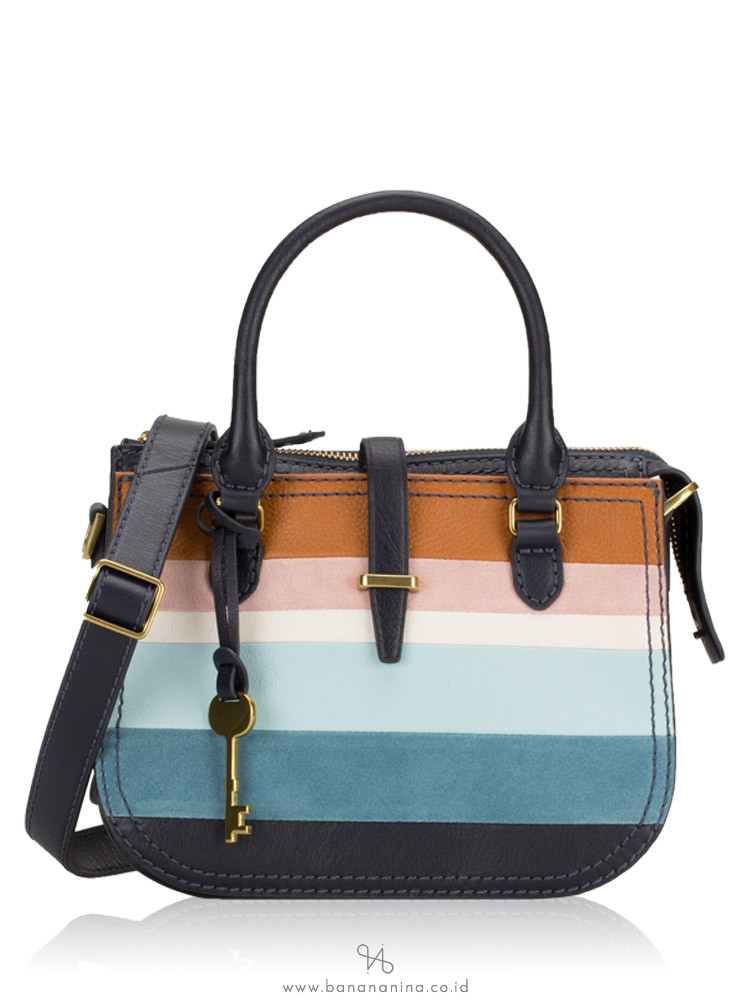 FOSSIL ZB7755875 Ryder Mini Satchel Colorful Stripes