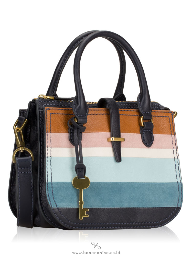 FOSSIL ZB7755875 Ryder Mini Satchel Colorful Stripes
