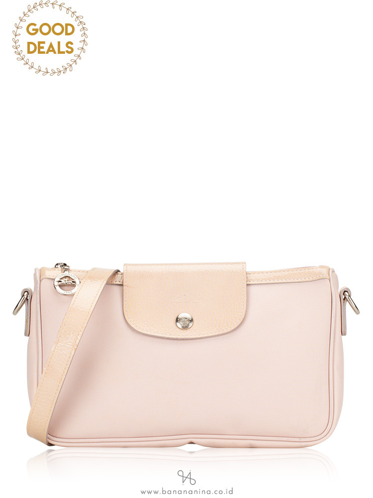 LONGCHAMP Le Pliage Slingbag Chalk
