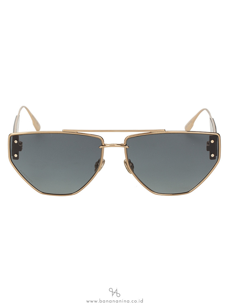 DIOR 0J5G/1 Clan 2 Sunglasses Gold Black Gradient