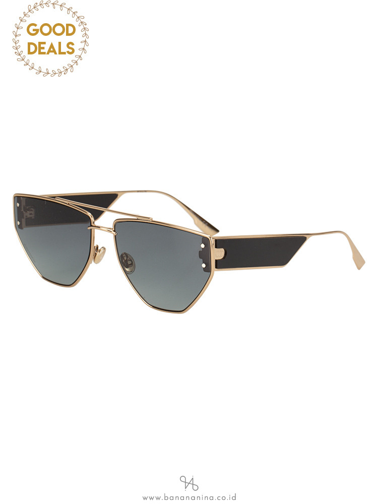 DIOR 0J5G/1 Clan 2 Sunglasses Gold Black Gradient