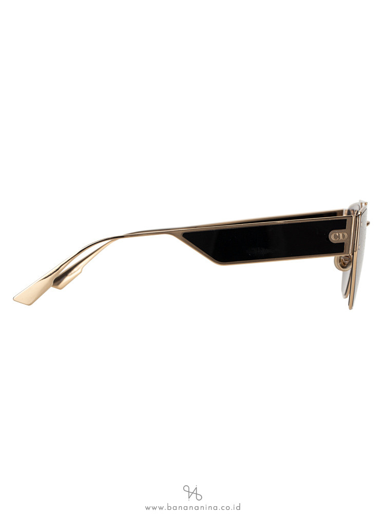 DIOR 0J5G/1 Clan 2 Sunglasses Gold Black Gradient