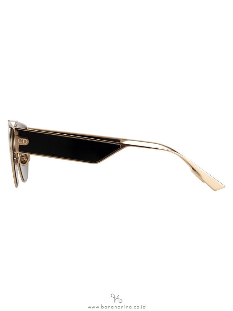 DIOR 0J5G/1 Clan 2 Sunglasses Gold Black Gradient