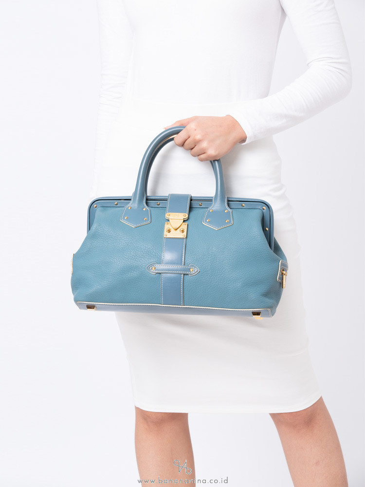LOUIS VUITTON Suhali L\'Ingenieux PM Blue