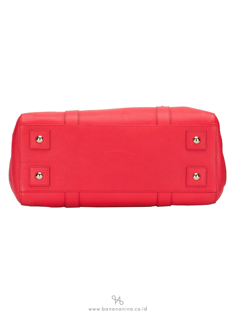 MULBERRY Bayswater Small Double Zip Tote Hibiscus