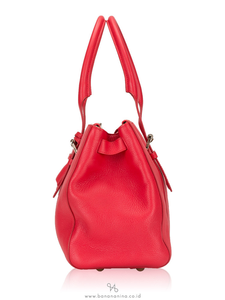 MULBERRY Bayswater Small Double Zip Tote Hibiscus