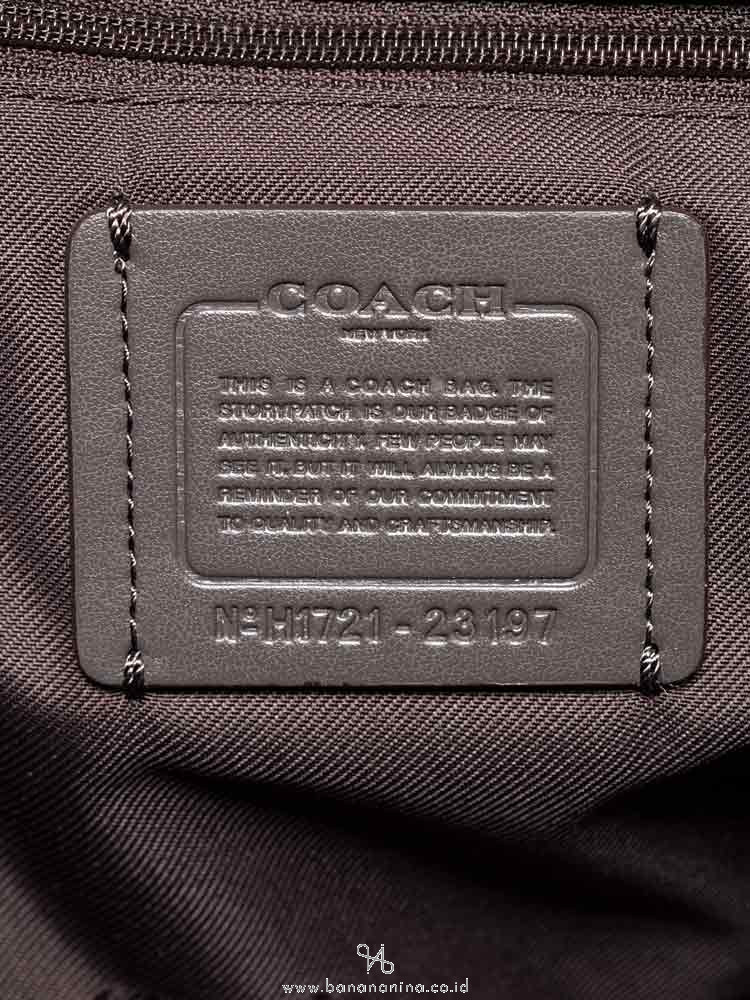 COACH 23197 Metallic Swagger 27 Leather Satchel Bronze