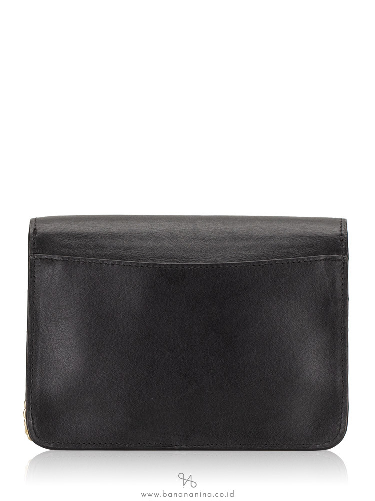 COACH 31384 Signature Bowery Turnlock Crossbody Brown Black