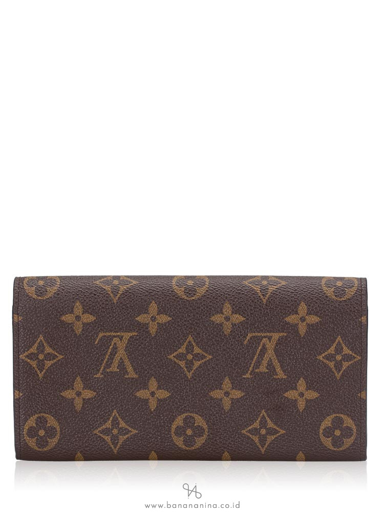 LOUIS VUITTON Monogram Emilie Rose Ballerine