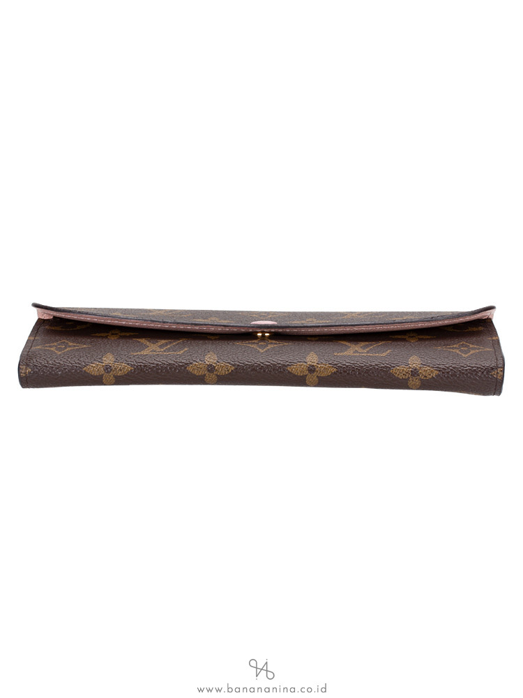 LOUIS VUITTON Monogram Emilie Rose Ballerine